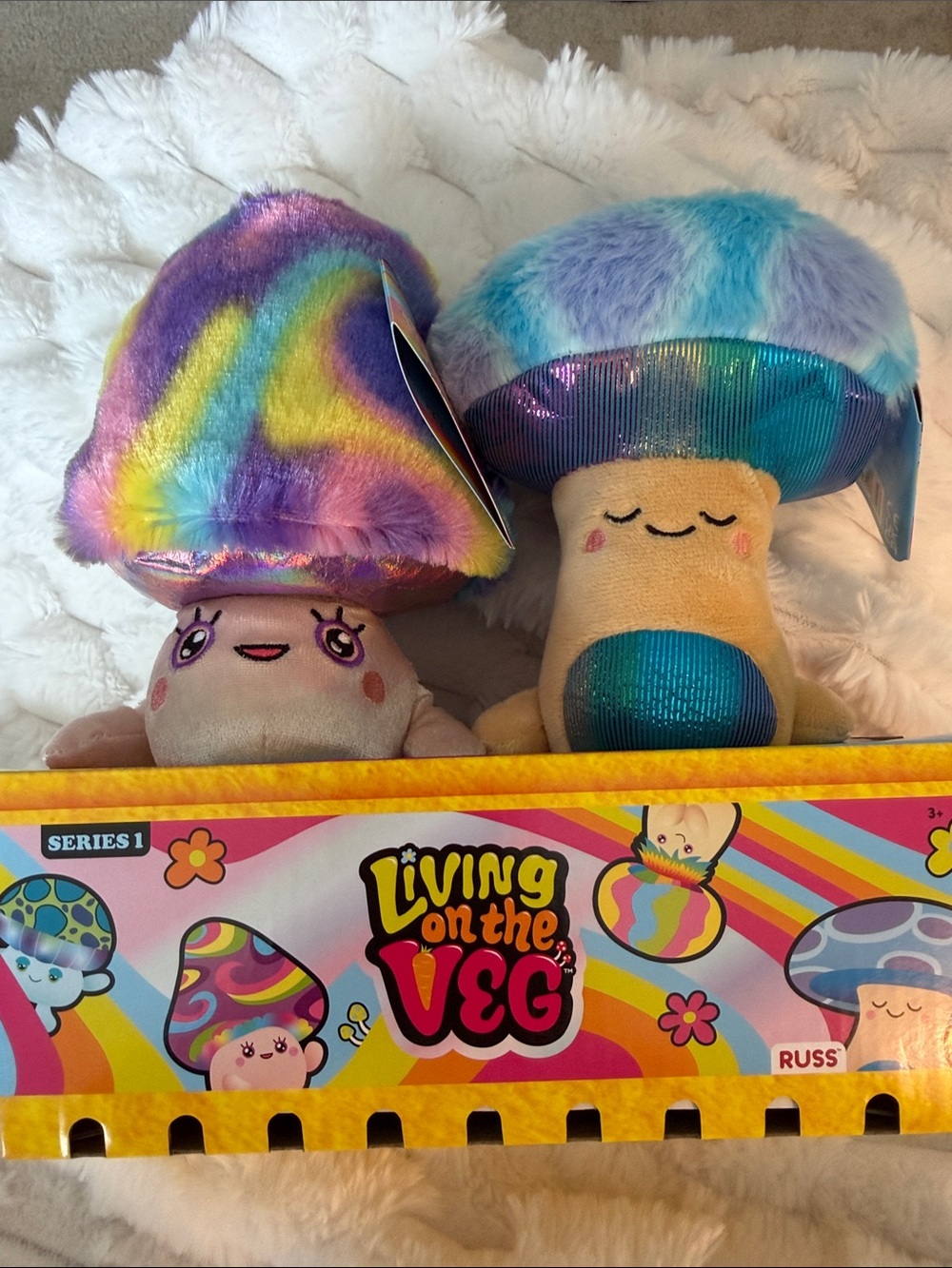 Russ Plush Mushroom Duo - Living on the Veg